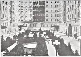 Belnord courtyard, 1909